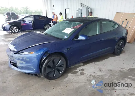 2024 Tesla Model 3 Long Range Dual Motor All-Wheel Drive/Rear-Wheel Drive from USA, damaged, VIN 5YJ3E1EA4RF815953